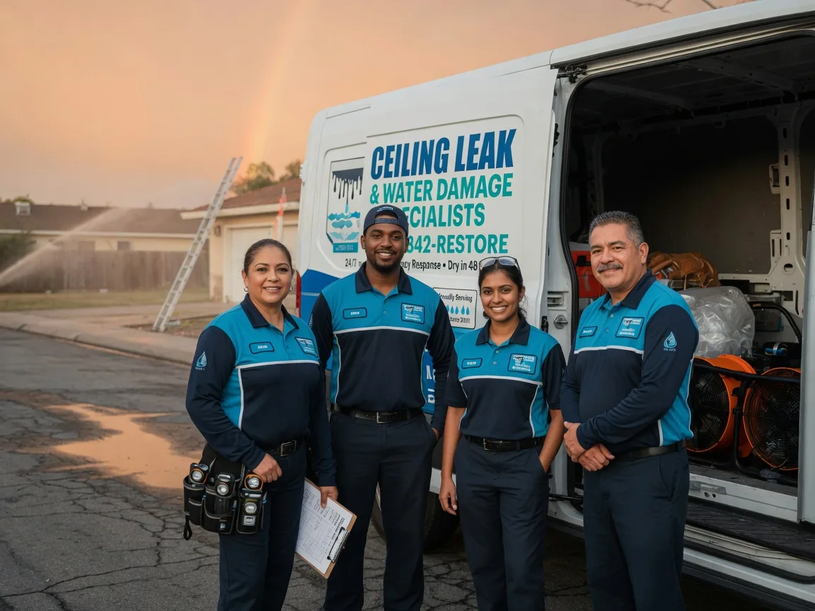 Ceiling Leak Cleanup company in Sutton, MA