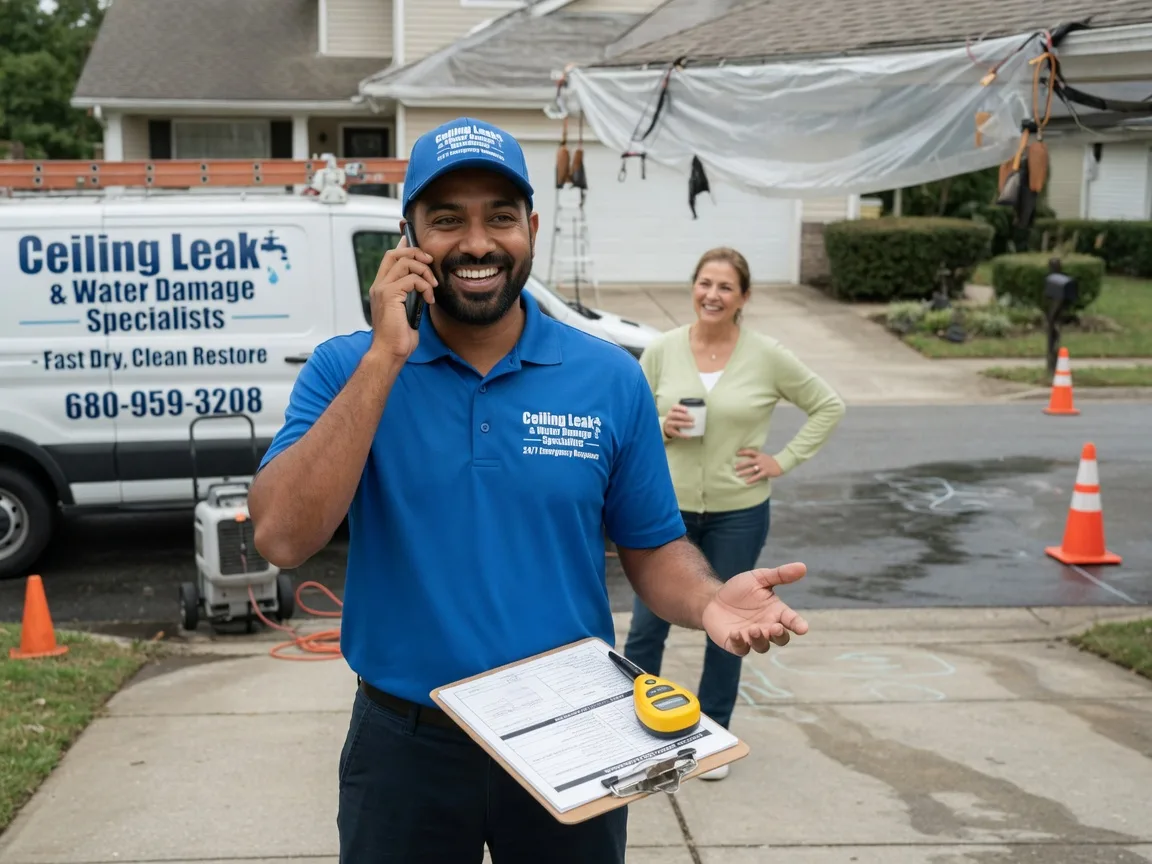 Ceiling Leak Cleanup Sutton, MA FAQs